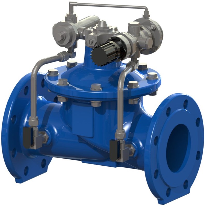 The AVK control valve comes with several great features such as a lifted seat to avoid damage from cavitation.